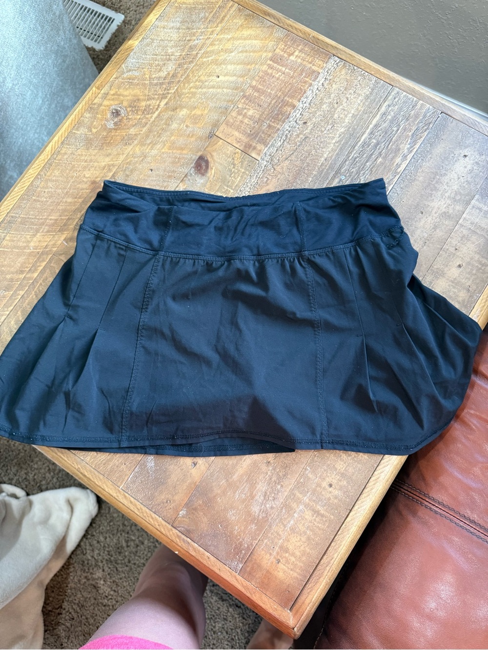 lululemon athletica Black Athletic Skirt